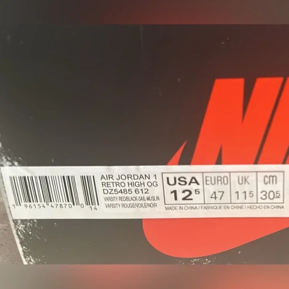 Size 12.5 lost and found new